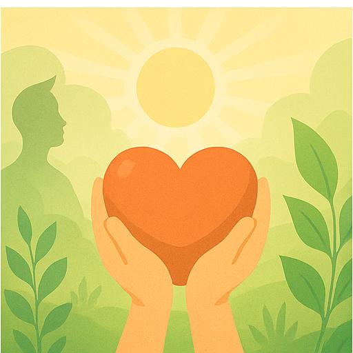 Trái tim được chăm sóc và yêu thương
